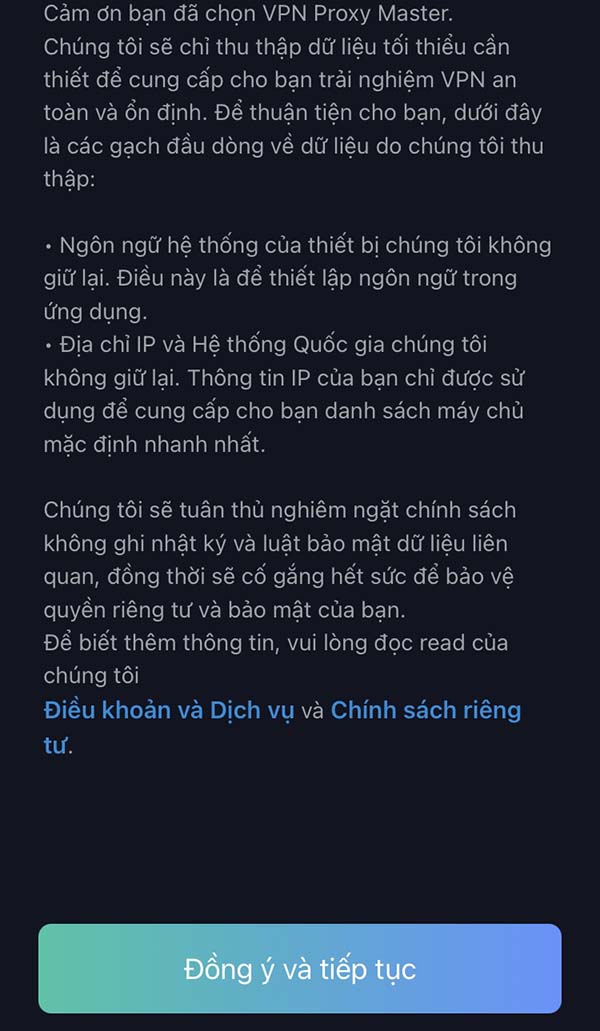 Tải VPN Proxy Master vào nhà cái bị chặn 2